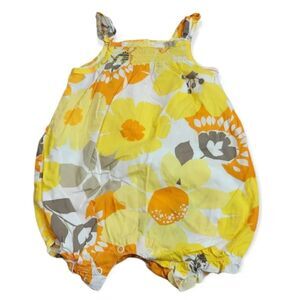 Carter's floral romper 9mo